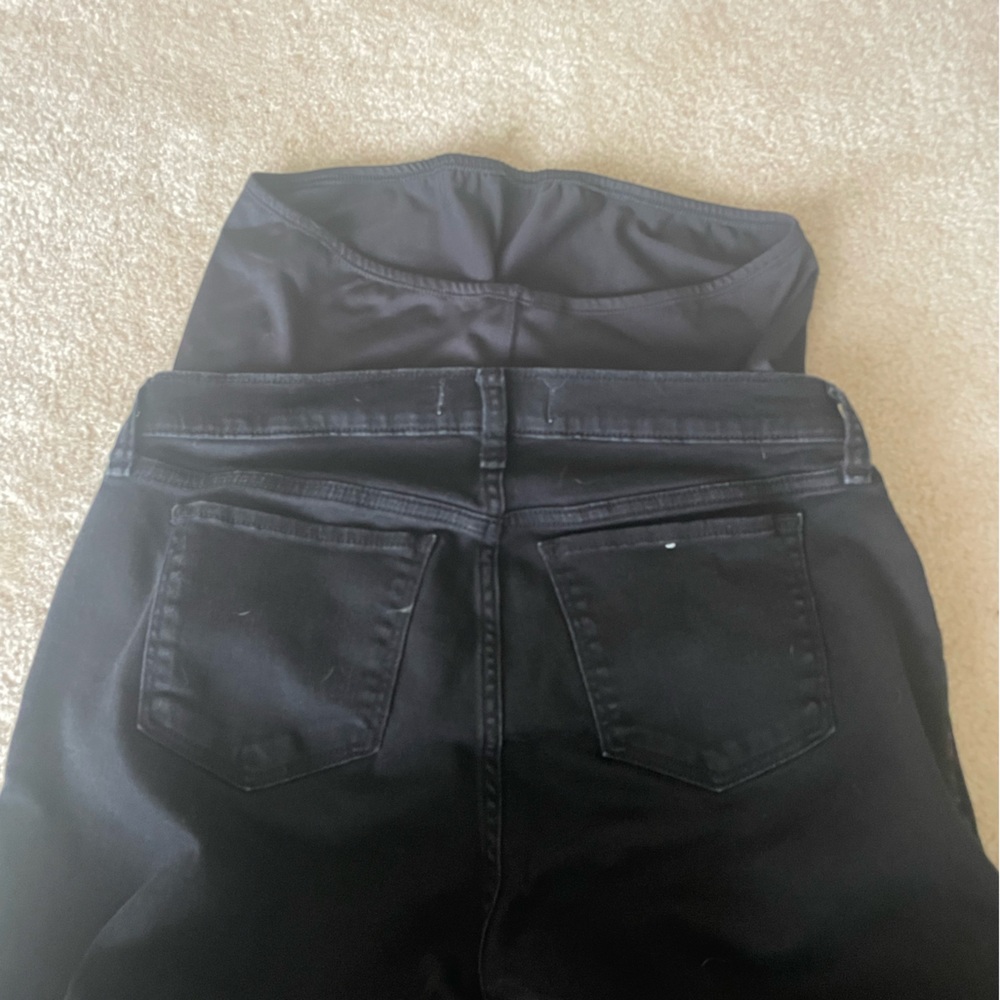 Abercrombie & Fitch Super Skinny ankle Maternity Jeans. Women size 31/12 - Picture 13 of 13